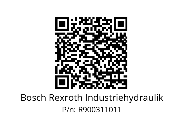   Bosch Rexroth Industriehydraulik R900311011