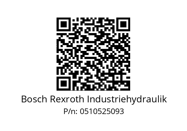   Bosch Rexroth Industriehydraulik 0510525093