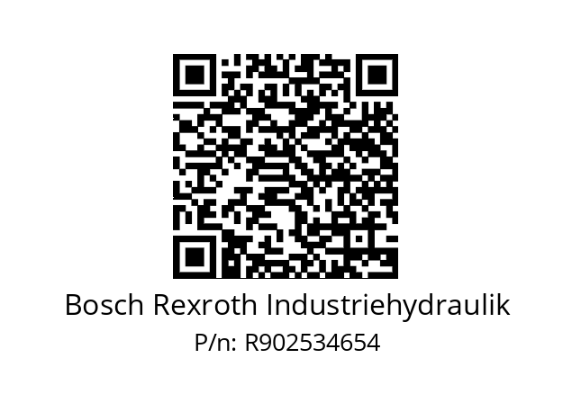   Bosch Rexroth Industriehydraulik R902534654