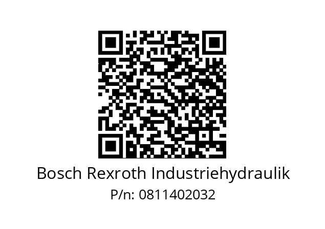   Bosch Rexroth Industriehydraulik 0811402032