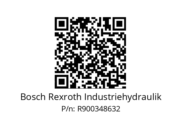   Bosch Rexroth Industriehydraulik R900348632