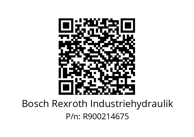   Bosch Rexroth Industriehydraulik R900214675