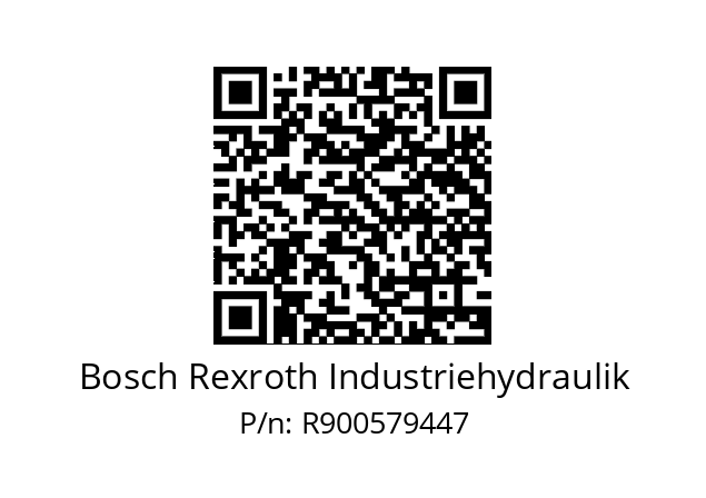   Bosch Rexroth Industriehydraulik R900579447