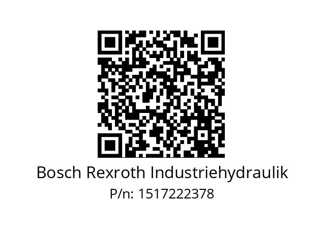   Bosch Rexroth Industriehydraulik 1517222378