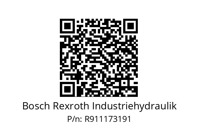   Bosch Rexroth Industriehydraulik R911173191