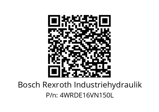   Bosch Rexroth Industriehydraulik 4WRDE16VN150L