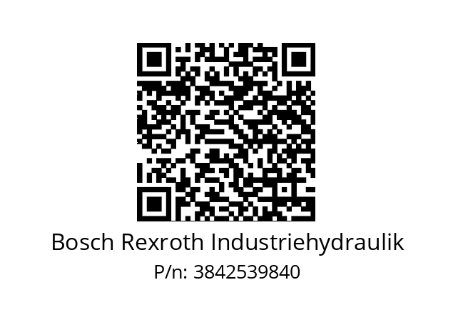   Bosch Rexroth Industriehydraulik 3842539840