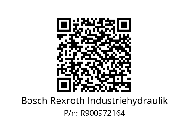   Bosch Rexroth Industriehydraulik R900972164