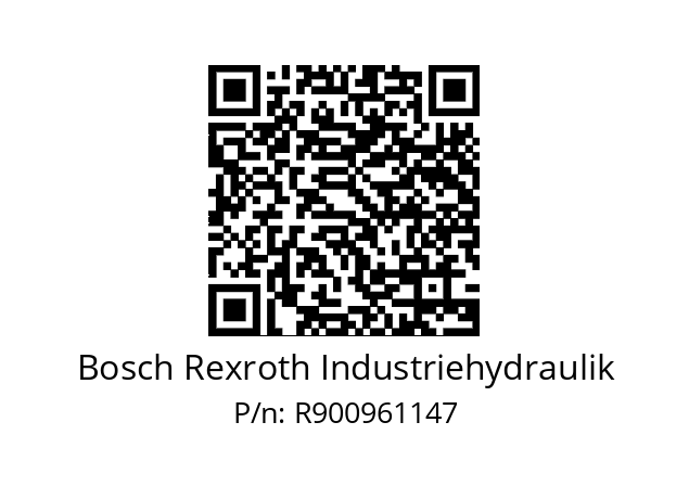   Bosch Rexroth Industriehydraulik R900961147