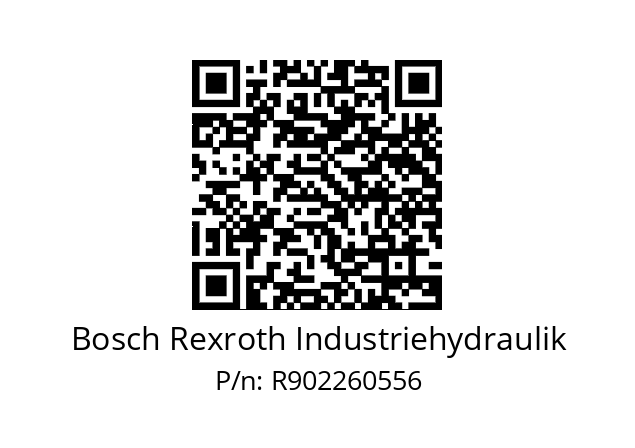   Bosch Rexroth Industriehydraulik R902260556