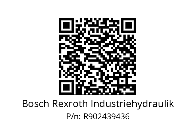   Bosch Rexroth Industriehydraulik R902439436