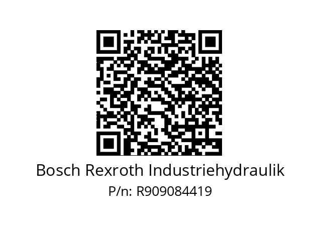   Bosch Rexroth Industriehydraulik R909084419