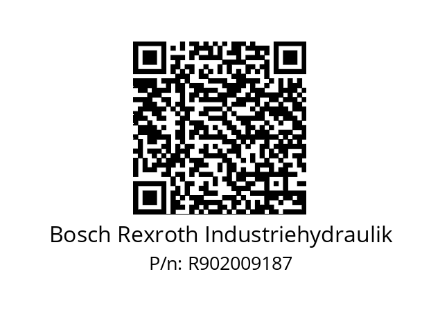   Bosch Rexroth Industriehydraulik R902009187