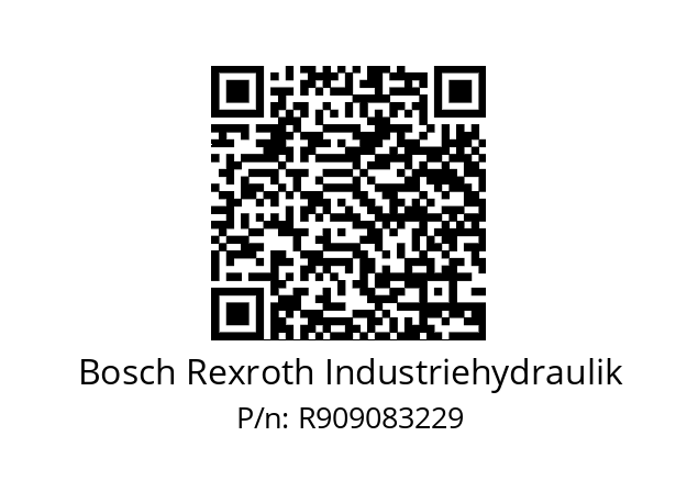   Bosch Rexroth Industriehydraulik R909083229