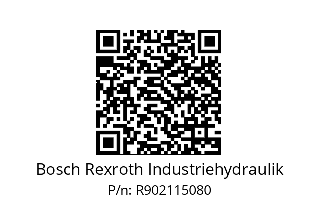   Bosch Rexroth Industriehydraulik R902115080