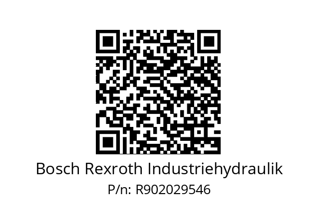   Bosch Rexroth Industriehydraulik R902029546