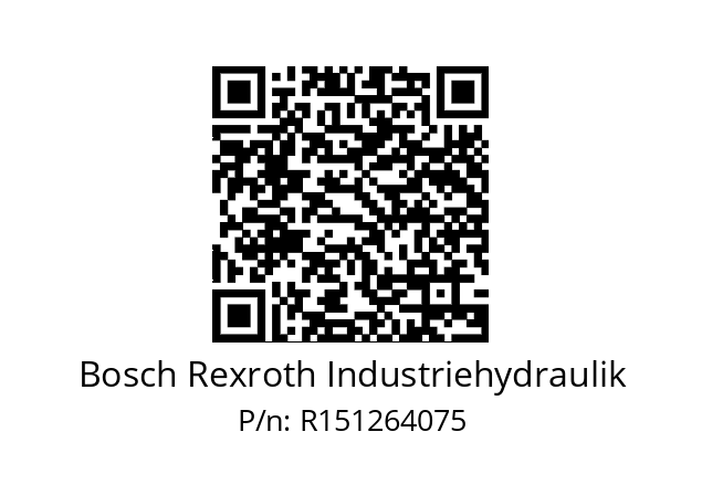   Bosch Rexroth Industriehydraulik R151264075