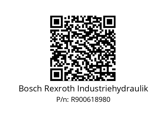   Bosch Rexroth Industriehydraulik R900618980