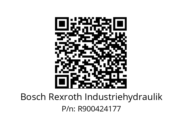   Bosch Rexroth Industriehydraulik R900424177