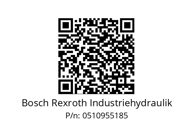   Bosch Rexroth Industriehydraulik 0510955185