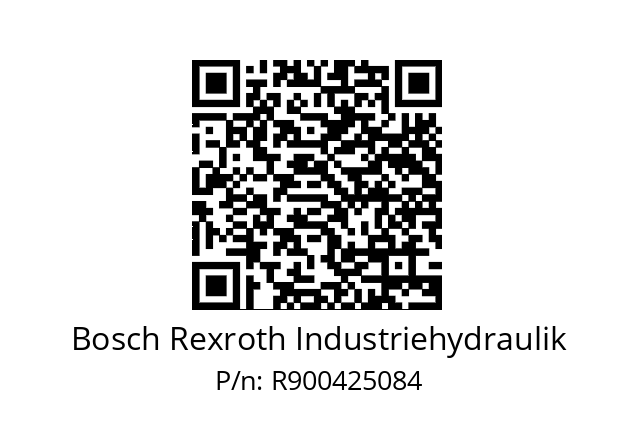   Bosch Rexroth Industriehydraulik R900425084