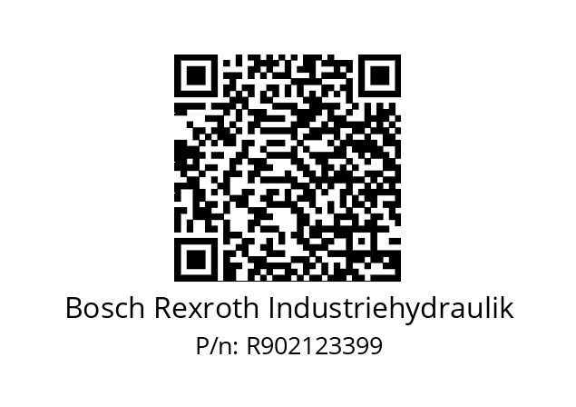   Bosch Rexroth Industriehydraulik R902123399