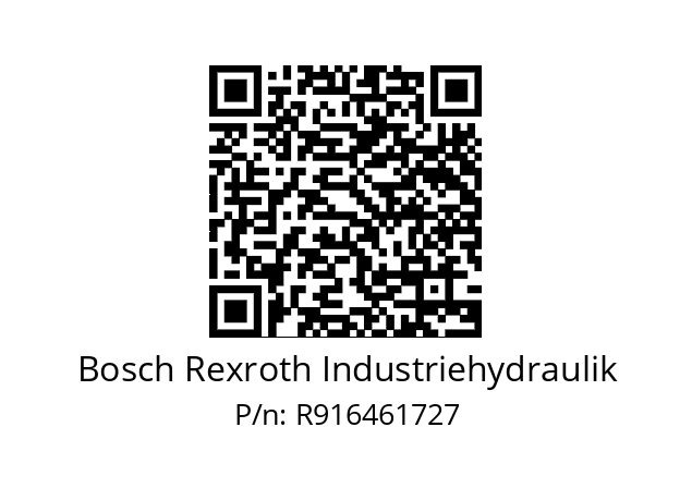   Bosch Rexroth Industriehydraulik R916461727