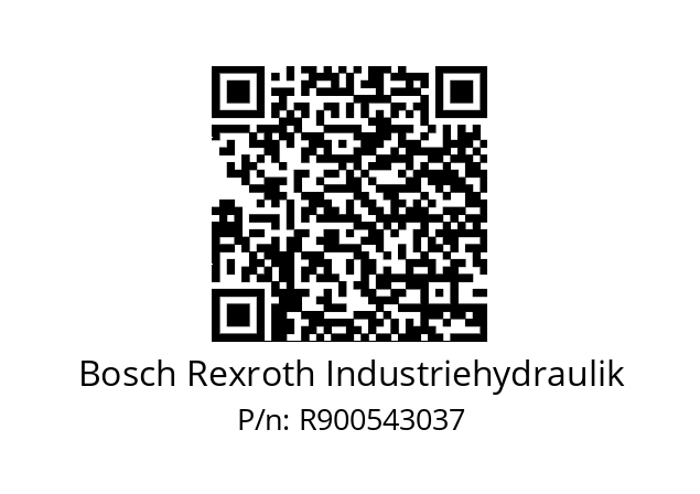   Bosch Rexroth Industriehydraulik R900543037