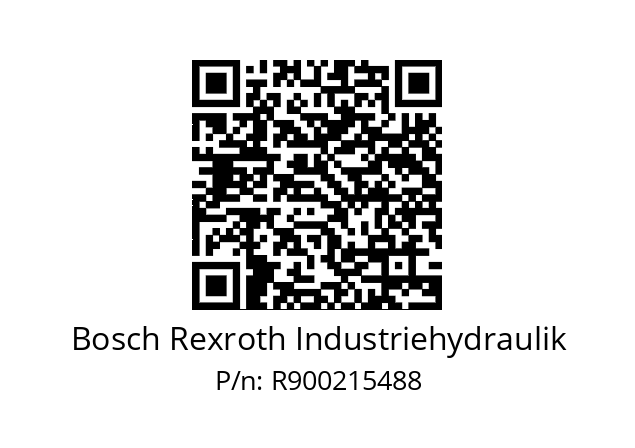   Bosch Rexroth Industriehydraulik R900215488