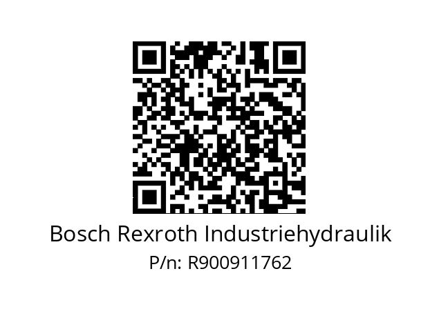   Bosch Rexroth Industriehydraulik R900911762