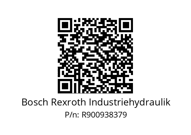   Bosch Rexroth Industriehydraulik R900938379