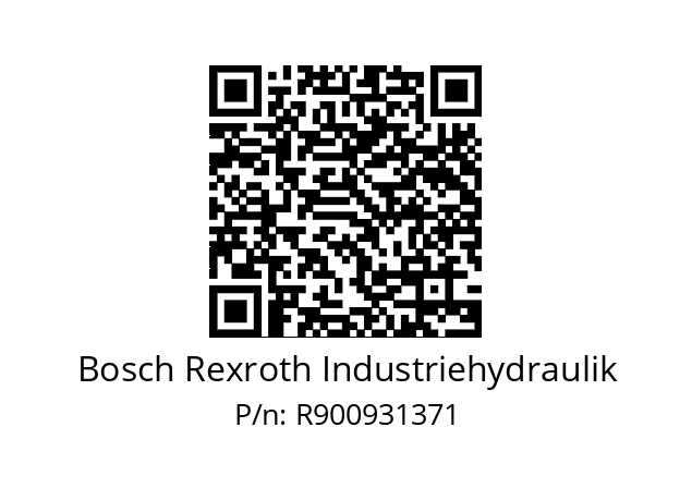   Bosch Rexroth Industriehydraulik R900931371