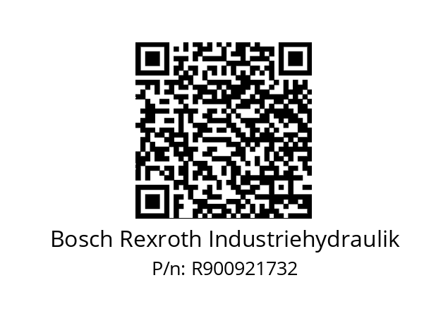   Bosch Rexroth Industriehydraulik R900921732