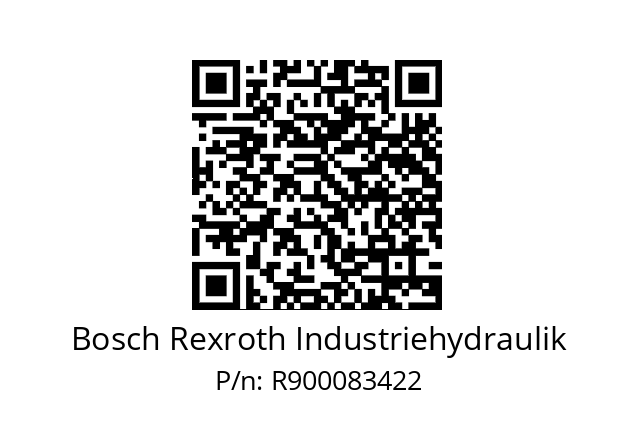   Bosch Rexroth Industriehydraulik R900083422