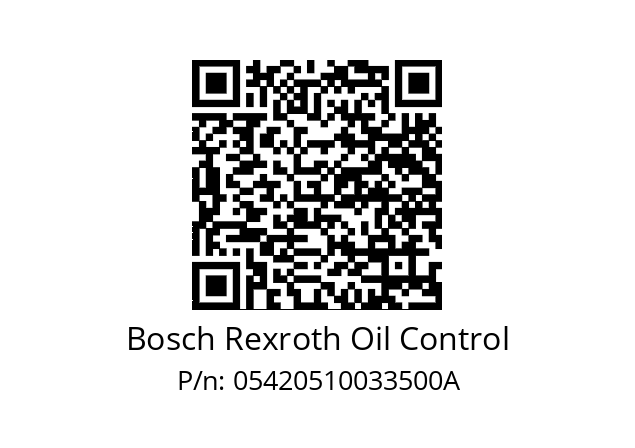  R930001794 Bosch Rexroth Oil Control 05420510033500A