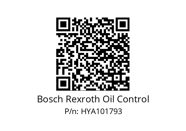  OD02170130OC00 Bosch Rexroth Oil Control HYA101793