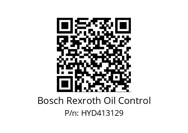   Bosch Rexroth Oil Control HYD413129