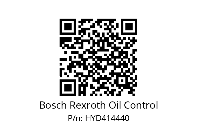   Bosch Rexroth Oil Control HYD414440