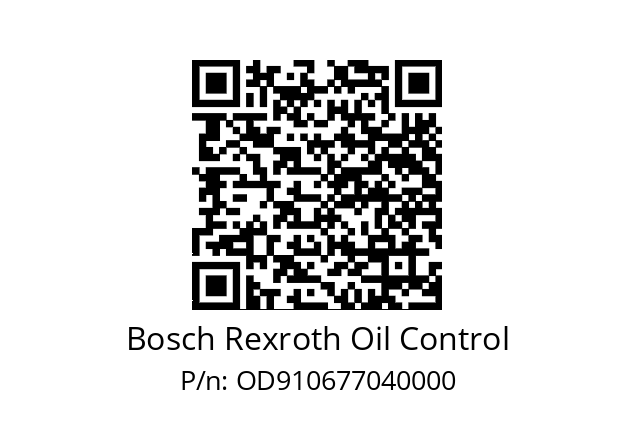   Bosch Rexroth Oil Control OD910677040000