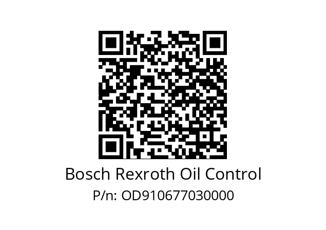   Bosch Rexroth Oil Control OD910677030000