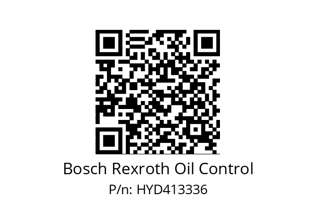   Bosch Rexroth Oil Control HYD413336