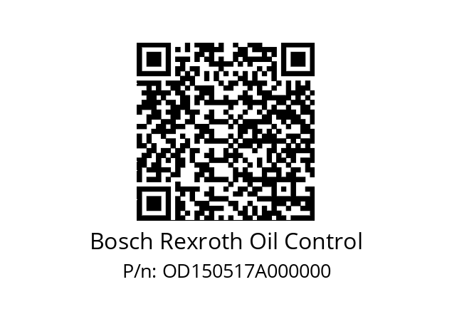   Bosch Rexroth Oil Control OD150517A000000