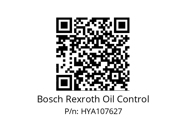   Bosch Rexroth Oil Control HYA107627