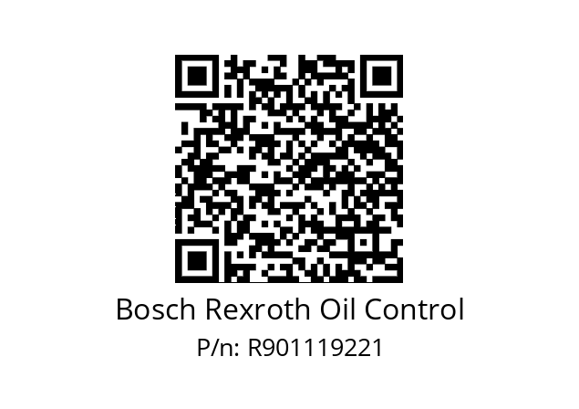   Bosch Rexroth Oil Control R901119221