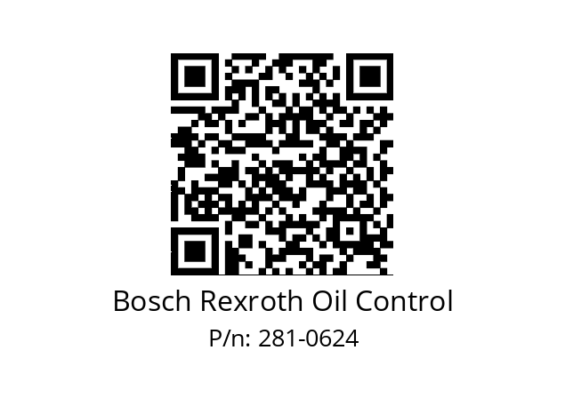   Bosch Rexroth Oil Control 281-0624