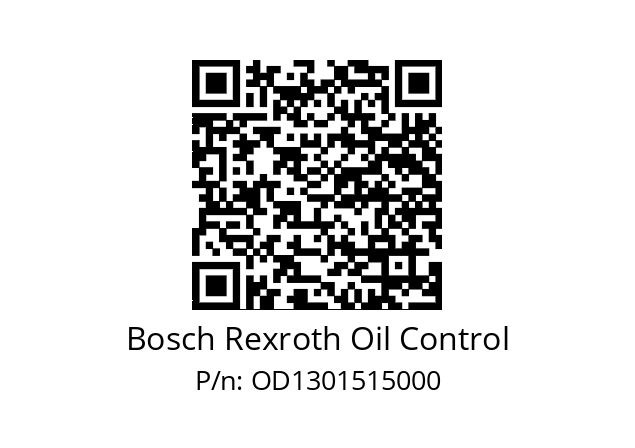   Bosch Rexroth Oil Control OD1301515000