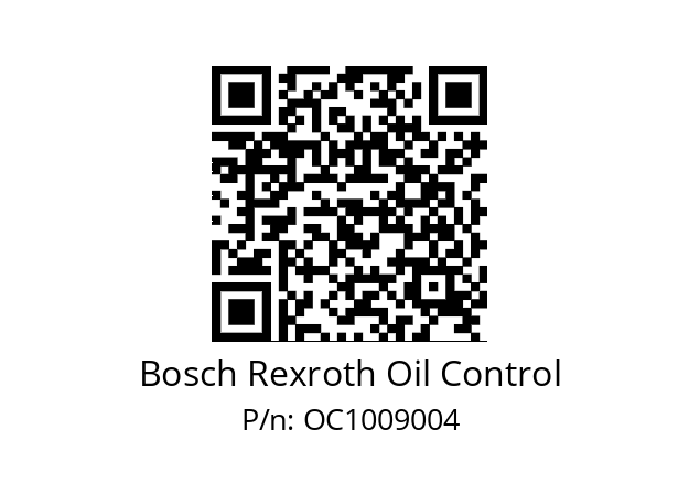   Bosch Rexroth Oil Control OC1009004