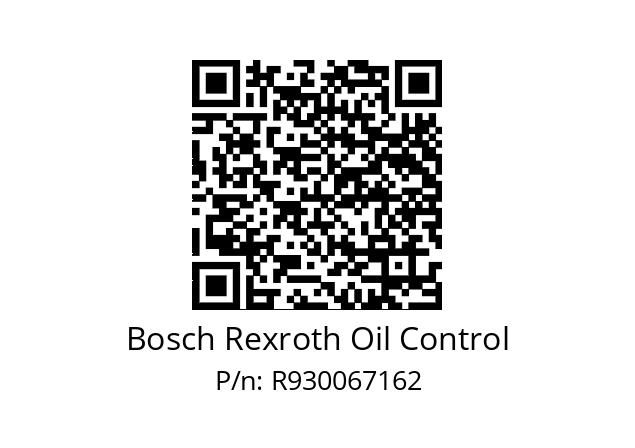   Bosch Rexroth Oil Control R930067162