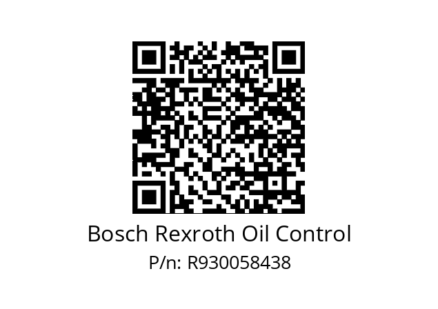  OD150618B000000 Bosch Rexroth Oil Control R930058438