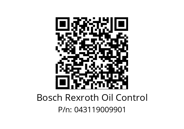   Bosch Rexroth Oil Control 043119009901